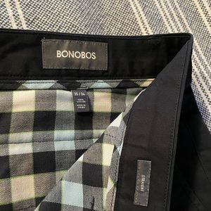 Bonobos 35/34 navy straight legged chinos